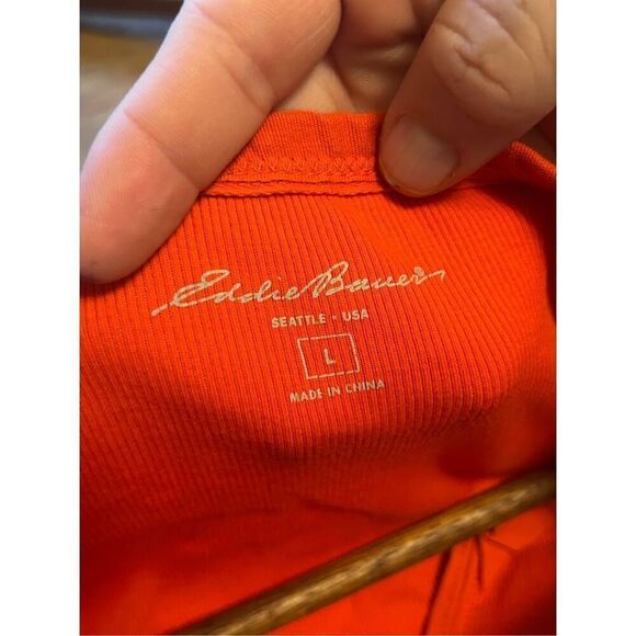 Orange Sleeveless Top Casual Tank Top Summer Basic Layering - Picture 3 of 4